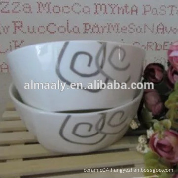 ceramic noodle bowl wholesale porcelain salad bowl